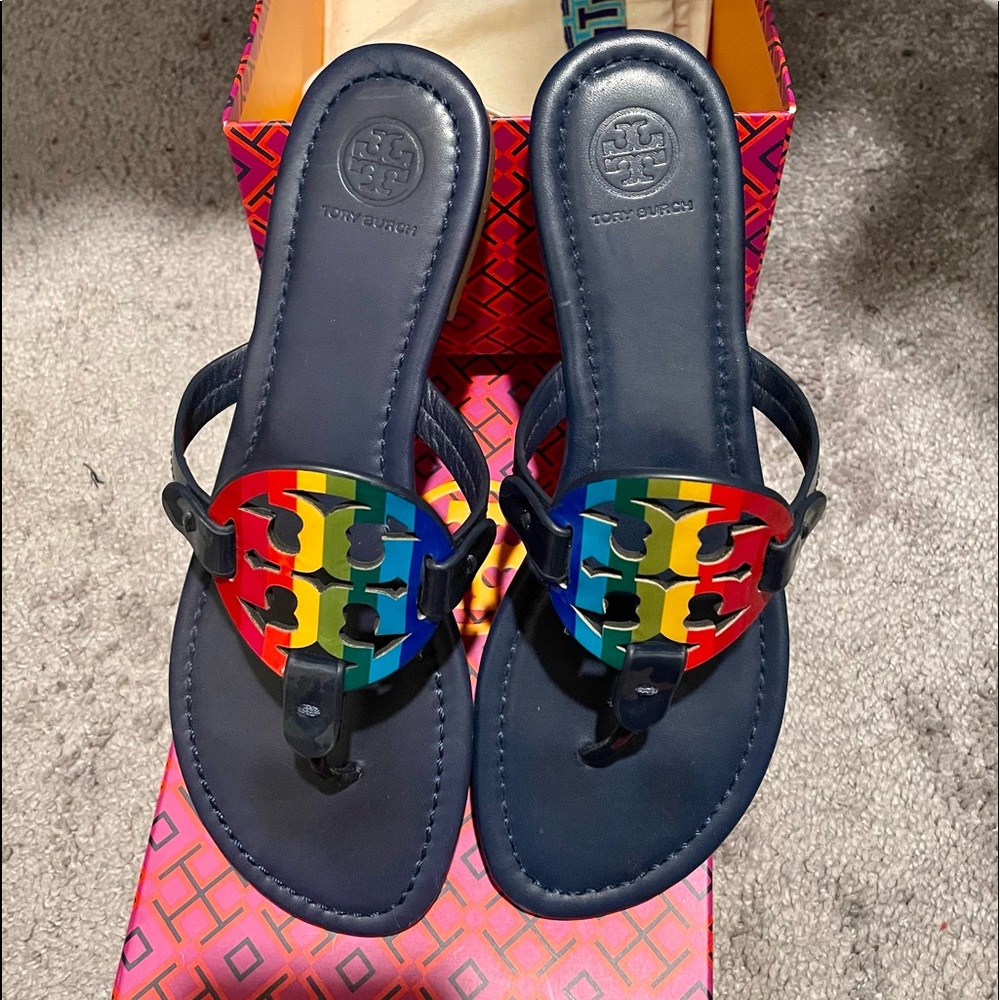 Rainbow Royal Navy Miller Sandal